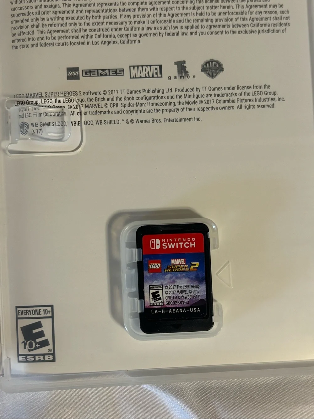 Nintendo LEGO Marvel Super Heroes and LEGO Marvel Super Heroes 2